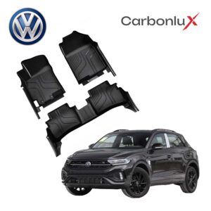 tapis carbon 7d Volkswagen T-Roc Avant et Arrière