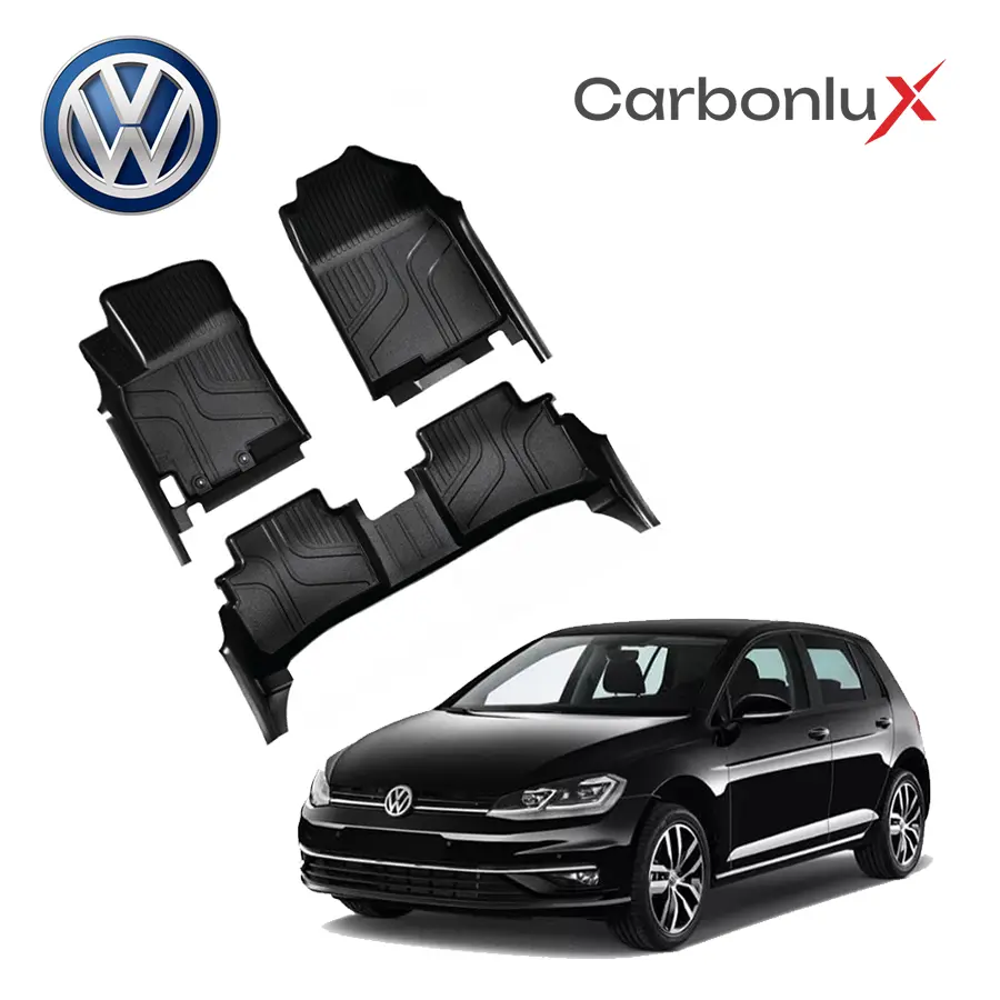 tapis carbon 7d Volkswagen Golf 7 Avant et Arrière