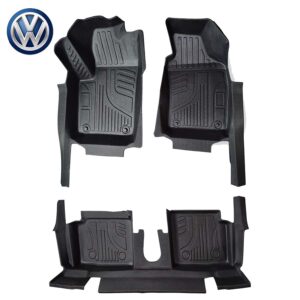 tapis carbon 7d Volkswagen Caddy Avant et Arrière