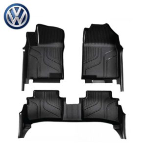 tapis carbon 7d Volkswagen Caddy Avant et Arrière