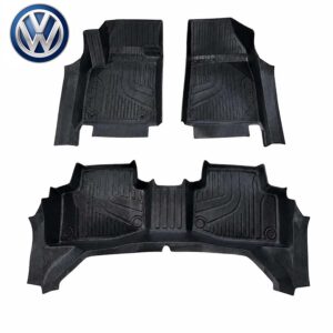 tapis carbon 7d Volkswagen Caddy Avant et Arrière