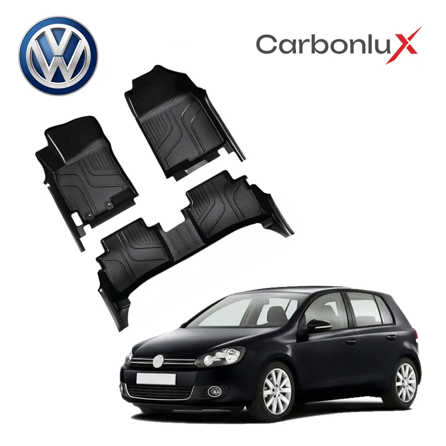 tapis carbon 7d Volkswagen Golf 6 Avant et Arrière