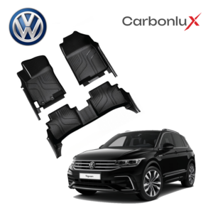 tapis carbon 7d Volkswagen Tiguan 2017-2024 Avant et Arrière