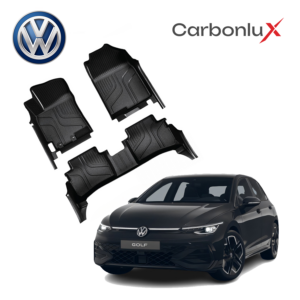 tapis carbon 7d Volkswagen Golf 8 Avant et Arrière