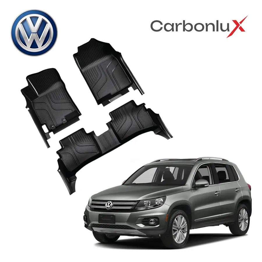 tapis carbon 7d Volkswagen Tiguan 2012-2016 Avant et Arrière